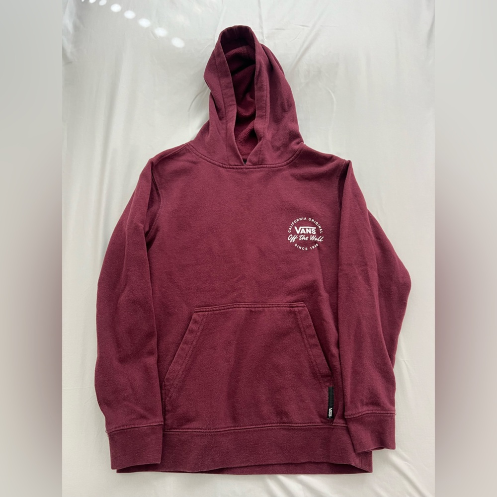Vans Maroon Hoodie
